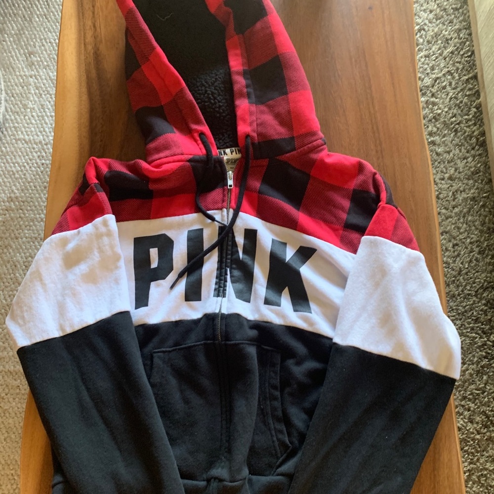 pink jacket